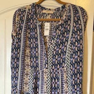 New Loft drop waist dress